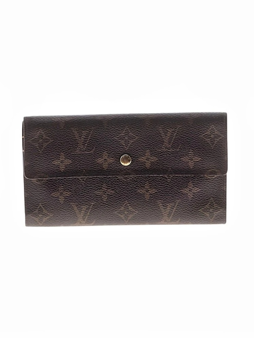 Louis Vuitton Porte Trésor International Wallet Monogram Brown